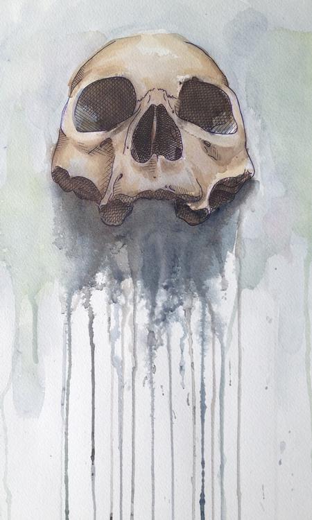 Ricky Borchert - Yellow Skull